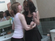 Lesbians in Pantyhose